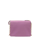 Twinset Purple Faux Leather Women Crossbody Bag