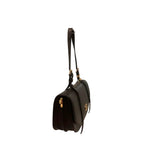 Twinset Black PU Women Shoulder Bag - Zeiniez