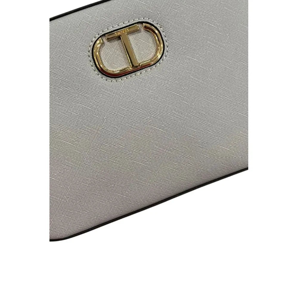 Twinset Blue PU Women Crossbody Bag - Zeiniez