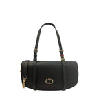 Twinset Black PU Women Shoulder Bag - Zeiniez