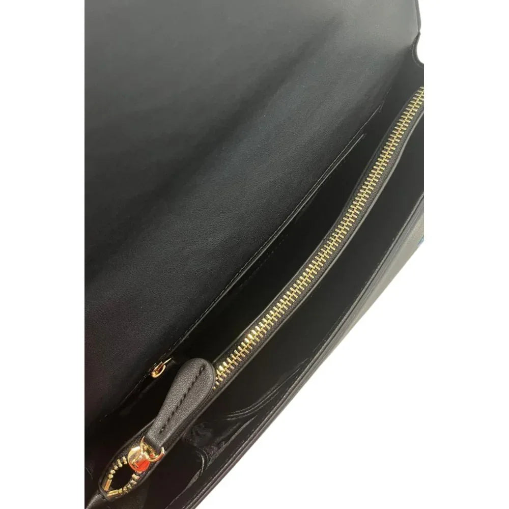 Twinset Black PU Women Shoulder Bag - Zeiniez