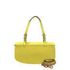 Twinset Yellow PU Women Shoulder Bag - Zeiniez