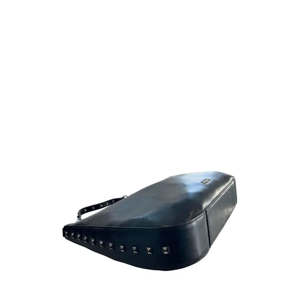 Twinset Black PU Women Shoulder Bag - Zeiniez