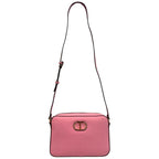 Twinset Pink PU Women Crossbody Bag
