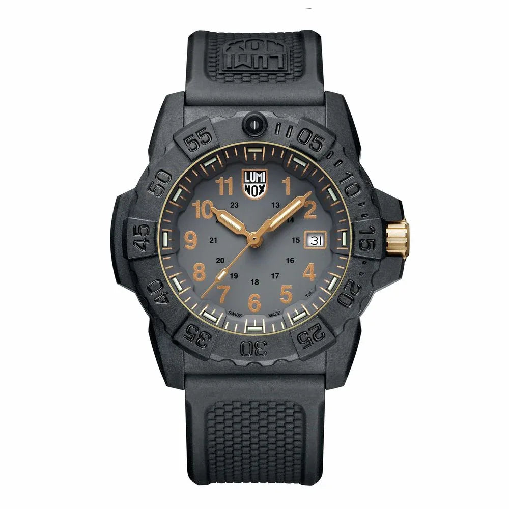 Luminox Black Rubber Sport Watch