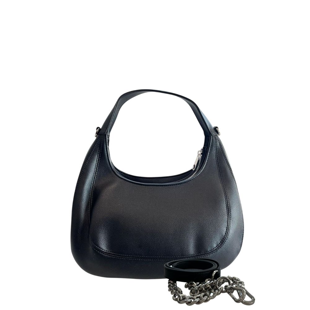 Twinset Black PU Women Shoulder Bag