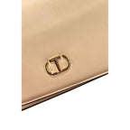 Twinset Pink PU Women Crossbody