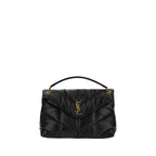 Saint Laurent Black Lamb Leather Shoulder Bag - Zeiniez