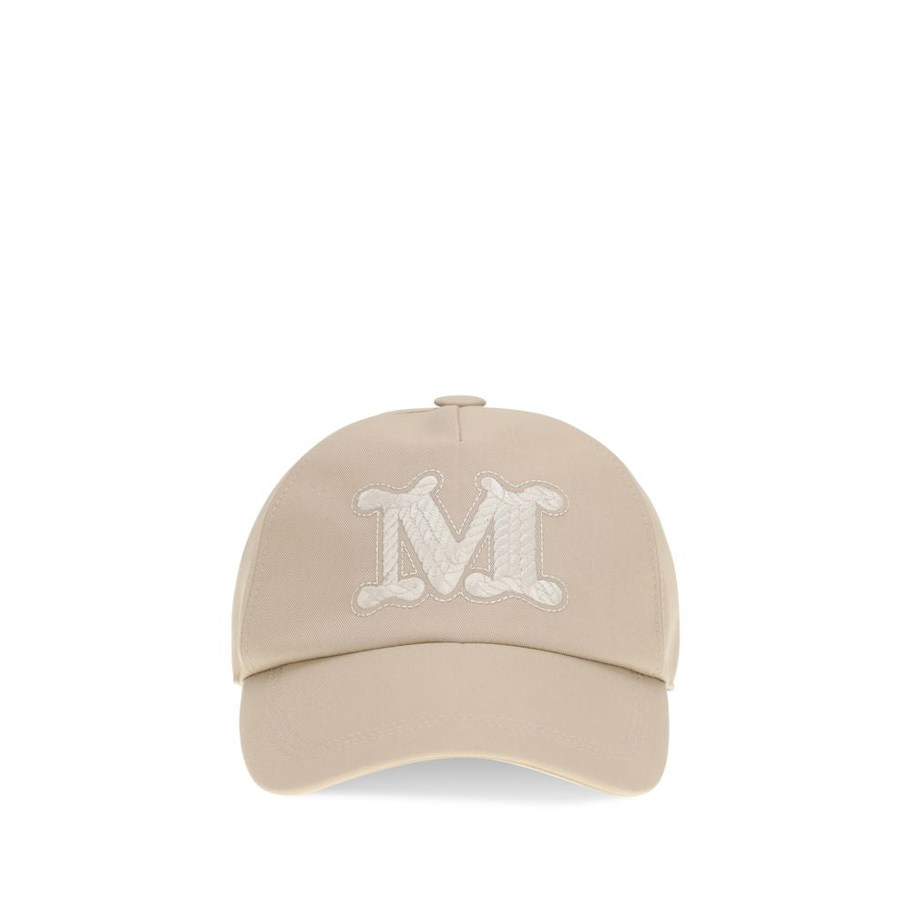 Max Mara Beige Cotton Cap (Baseball Hat)