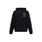 Off-White Black Cotton Sweatshirt - Zeiniez