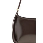 Jacquemus Brown Calf Leather Bos Taurus Shoulder Bag - Zeiniez