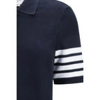 Thom Browne Blue Cotton Casual Dress - Zeiniez