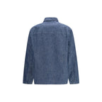 Jil Sander Blue Cotton Denim Jacket - Zeiniez