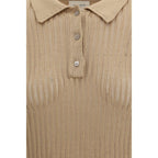 Jacob Cohen Beige Cotton Polo Shirt