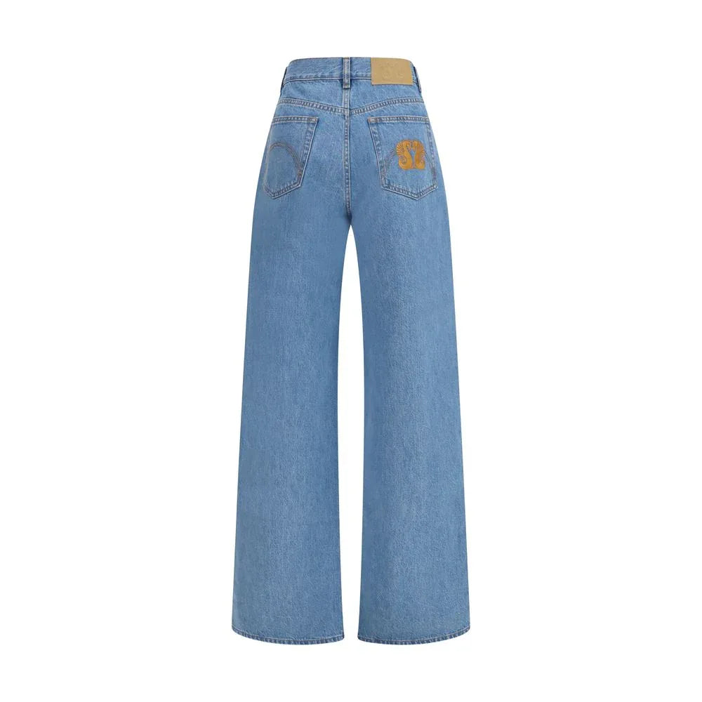 Blazé Milano Blue Cotton Jeans Denim