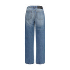 MM6 Blue Cotton Jeans Denim - Zeiniez
