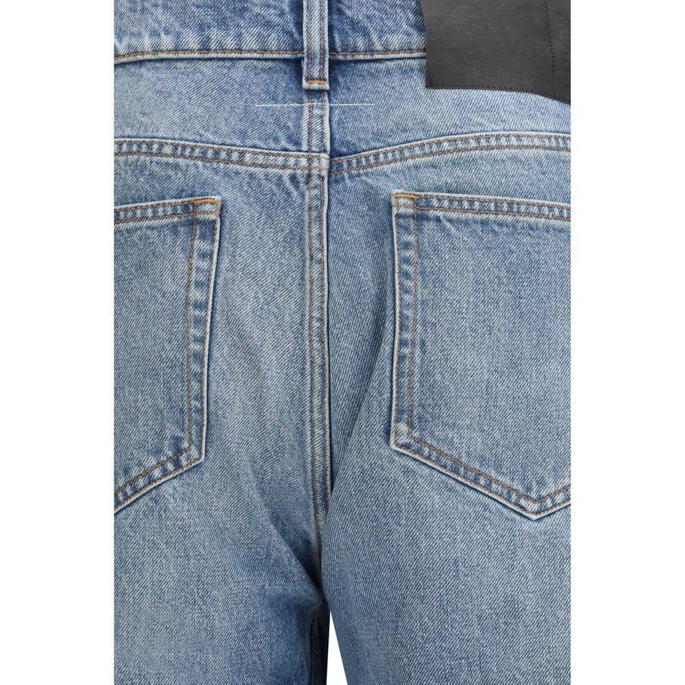 MM6 Blue Cotton Jeans Denim - Zeiniez