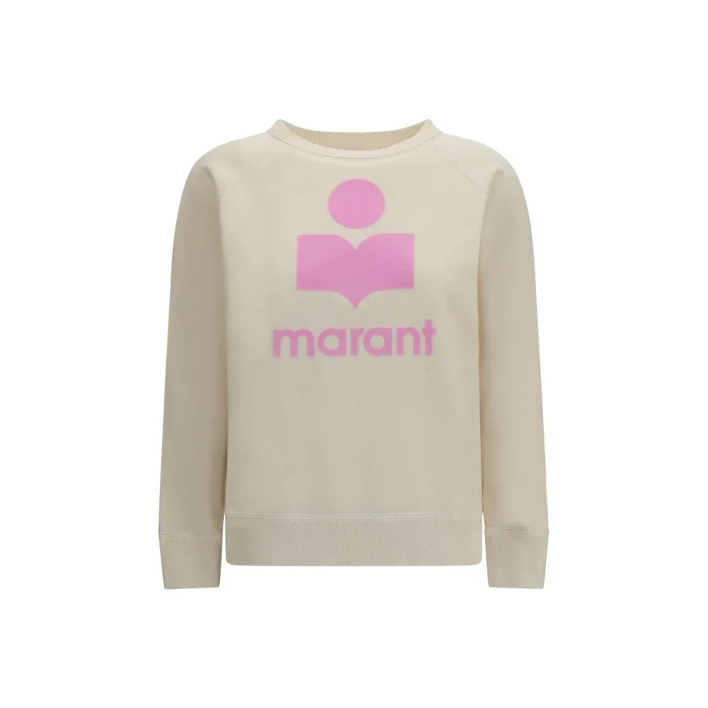 Marant Etoile Beige Cotton Sweatshirt - Zeiniez
