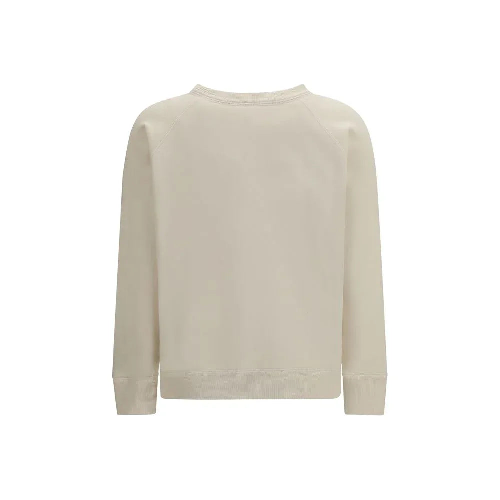 Marant Etoile Beige Cotton Sweatshirt - Zeiniez