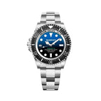 Bobroff Silver Stainless Steel Sport Watch