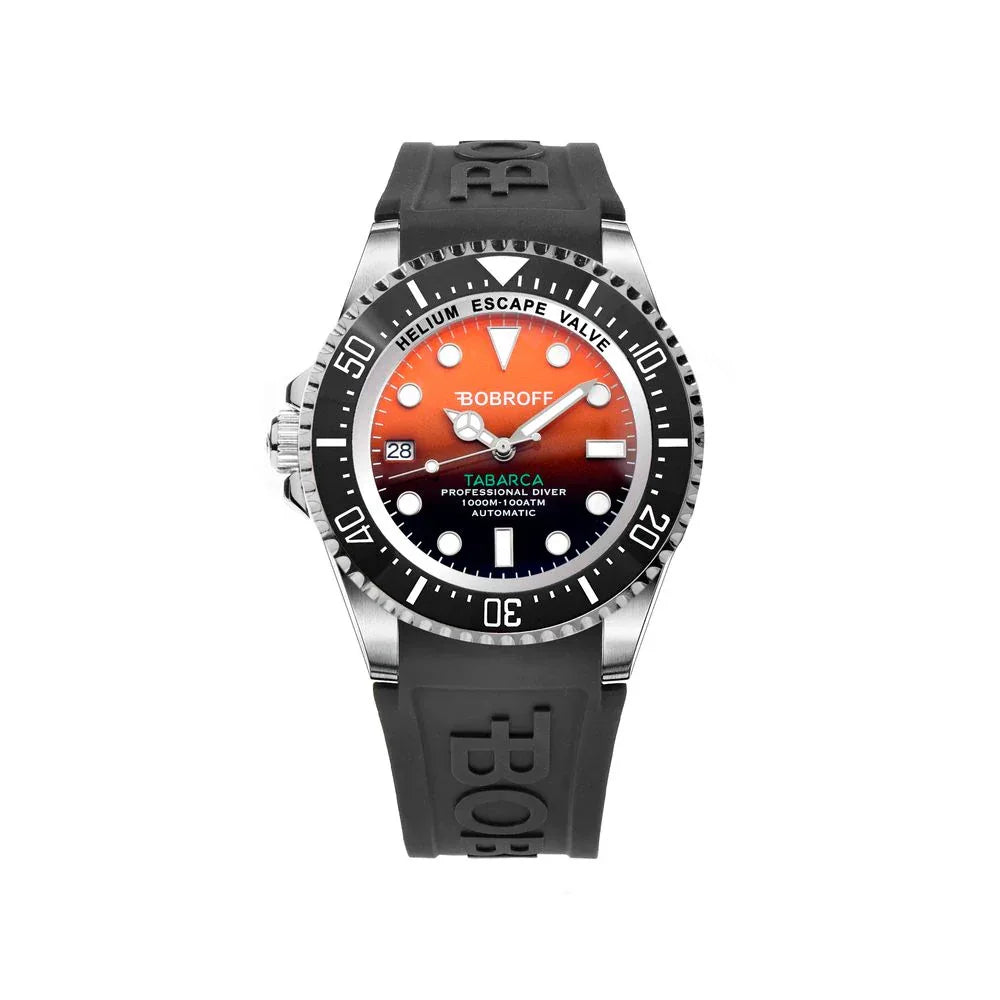 Bobroff Black Rubber Sport Watch - Zeiniez