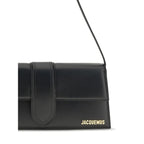 Jacquemus Black Calf Leather Bos Taurus Shoulder Bag