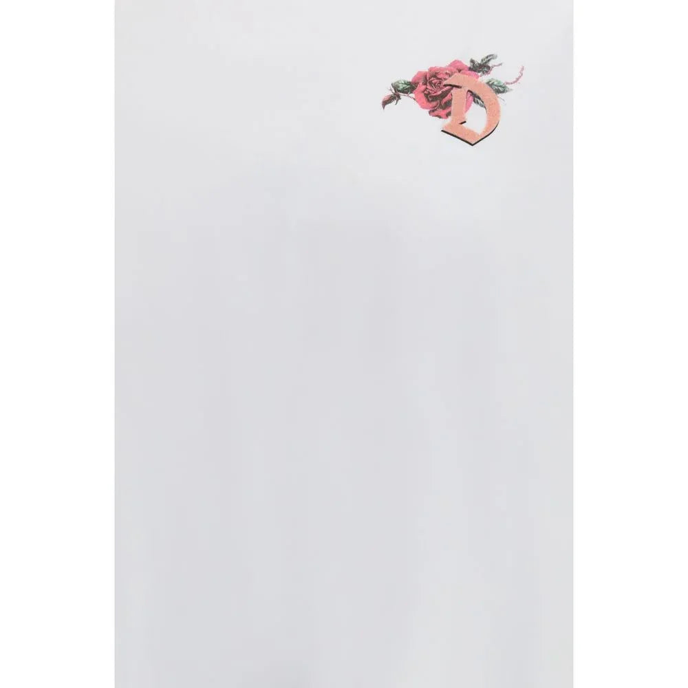 Diesel White Cotton T-Shirt