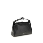 Dolce & Gabbana Black Calf Leather Bos Taurus Handbag