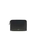 Dolce & Gabbana Black Calf Leather Bos Taurus Accessories