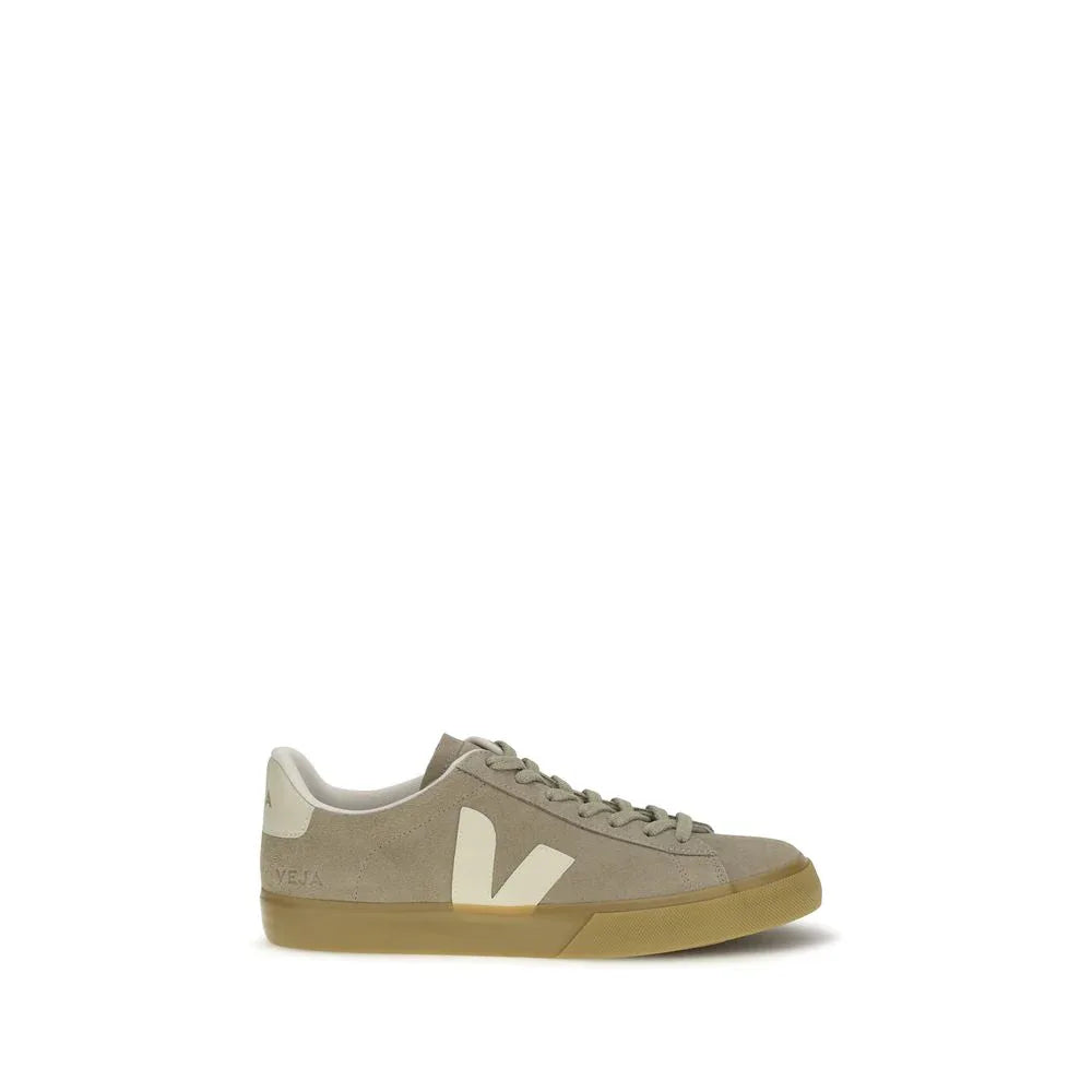 Veja Beige Calf Leather Bos Taurus Low Top Sneakers - Zeiniez