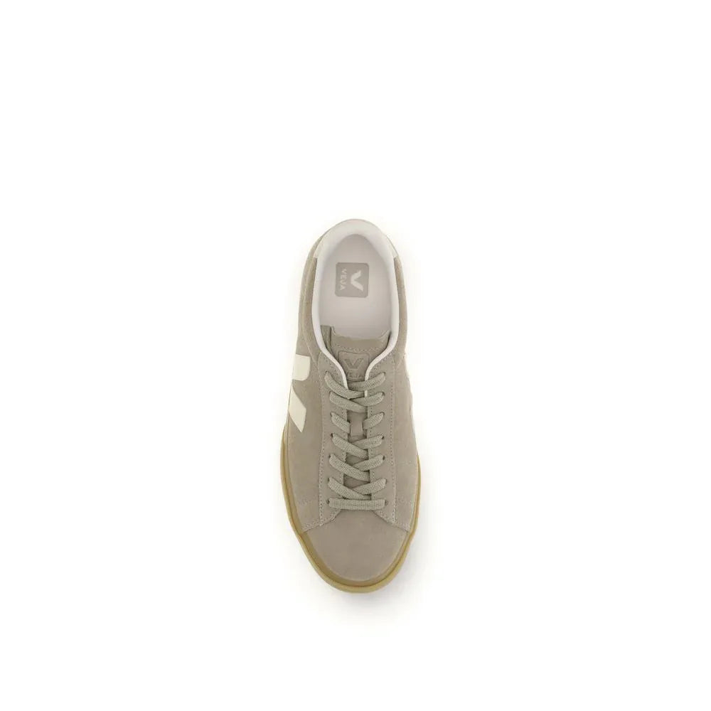 Veja Beige Calf Leather Bos Taurus Low Top Sneakers - Zeiniez