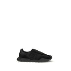 Dolce & Gabbana Black Calf Leather Bos Taurus Athletic Sneakers - Zeiniez