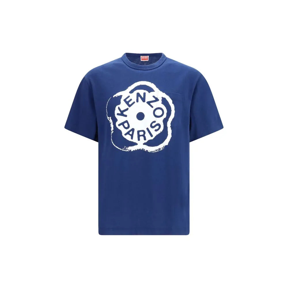 Kenzo Blue Cotton T-Shirt - Zeiniez