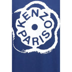 Kenzo Blue Cotton T-Shirt - Zeiniez