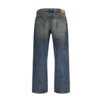 Our Legacy Blue Cotton Relaxed Fit Jeans