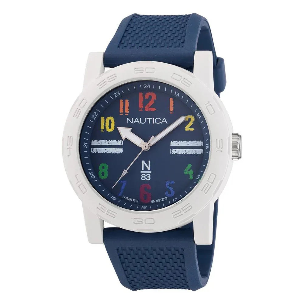 NAUTICA Blue Synthetic Sport Watch - Zeiniez