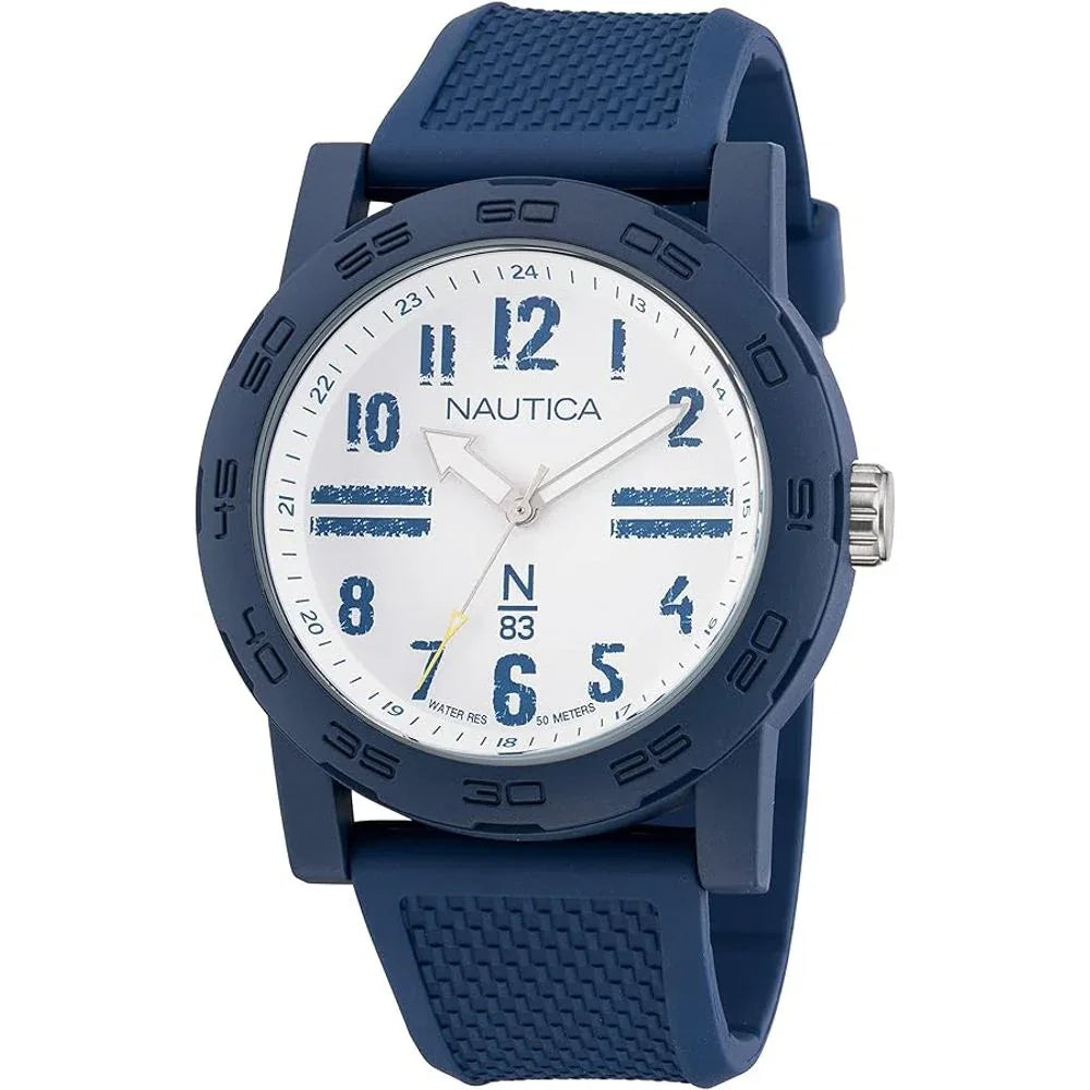 NAUTICA Blue Synthetic Sport Watch - Zeiniez