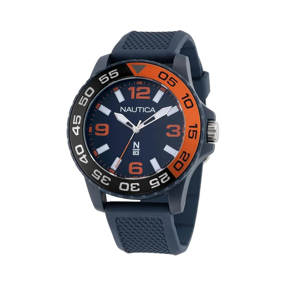 NAUTICA Blue Synthetic Sport Watch - Zeiniez
