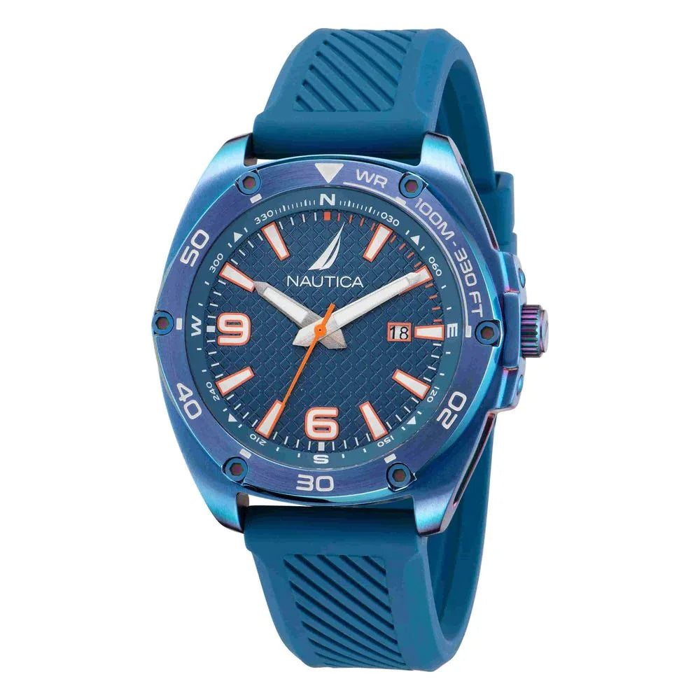 NAUTICA Blue Synthetic Sport Watch - Zeiniez