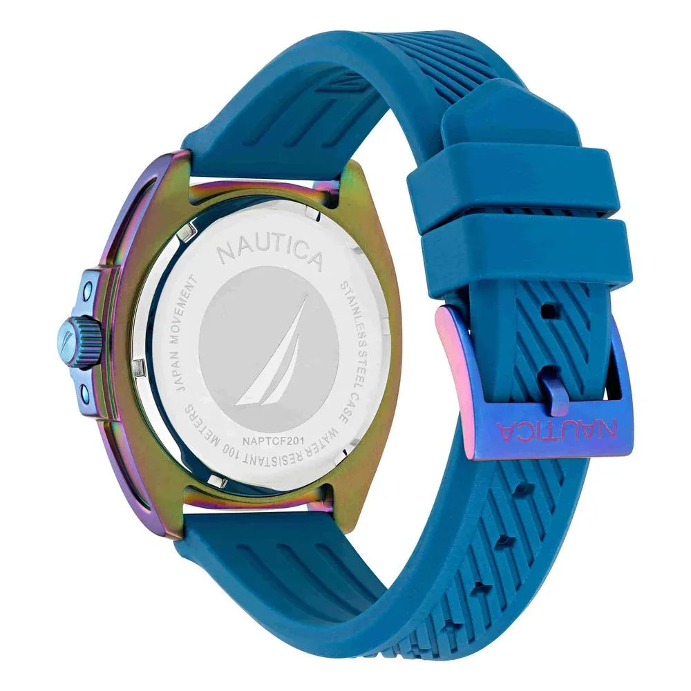 NAUTICA Blue Synthetic Sport Watch - Zeiniez