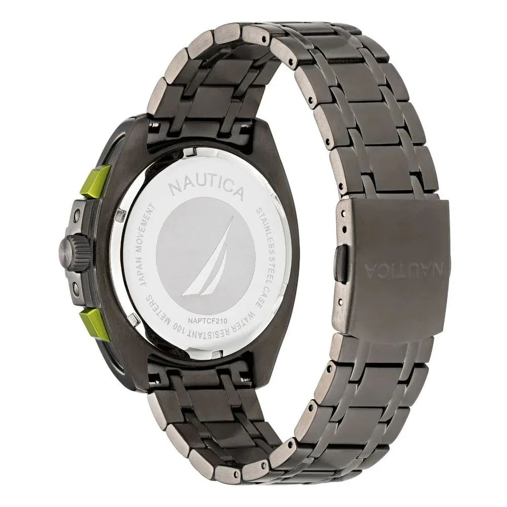 NAUTICA Gray Stainless Steel Sport Watch - Zeiniez