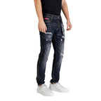 Icon Blue Cotton Skinny Jeans