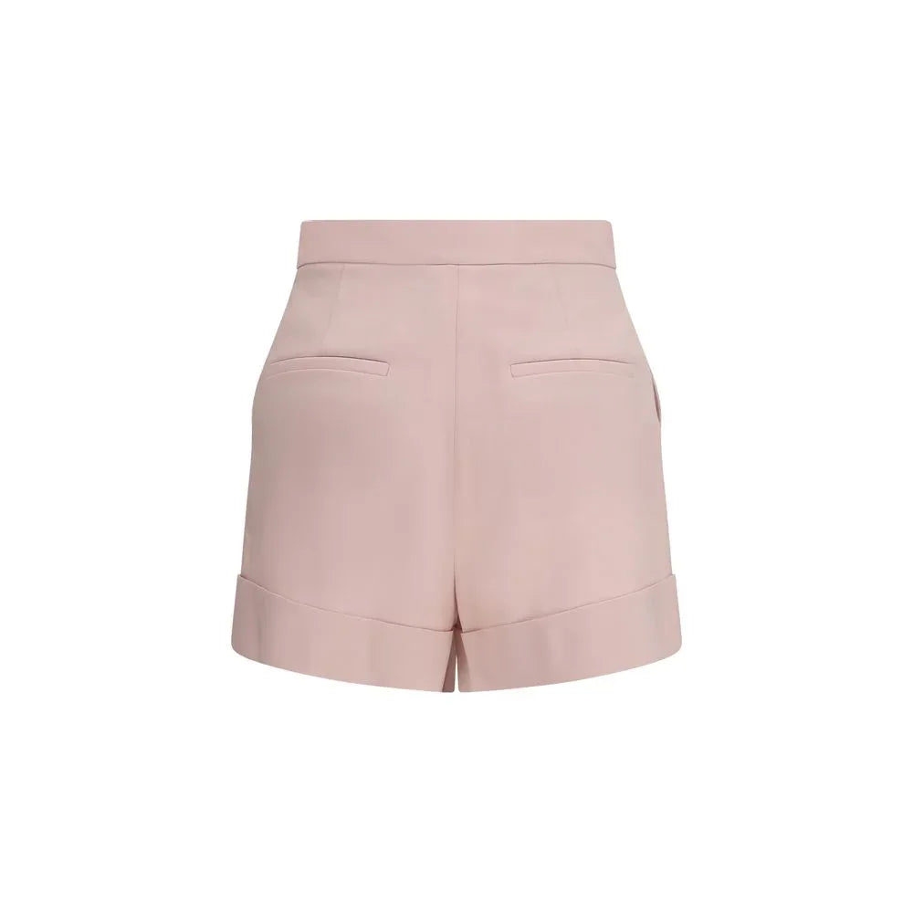 Max Mara Multicolor Fleece Wool Bermuda Shorts - Zeiniez
