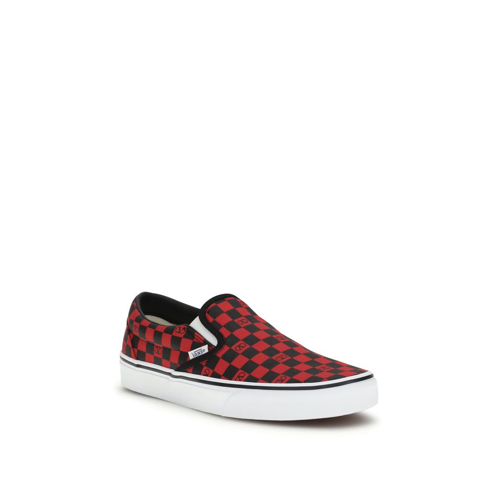 Valentino Garavani Multicolor Cotton Low Top Sneakers