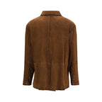 P.A.R.O.S.H. Brown Goatskin Coat