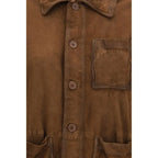 P.A.R.O.S.H. Brown Goatskin Coat