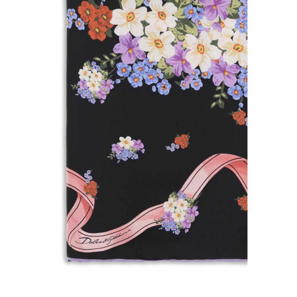 Dolce & Gabbana Multicolor Silk Scarf - Zeiniez