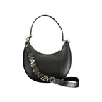 Mario Valentino Black Polyurethane Women Handbag