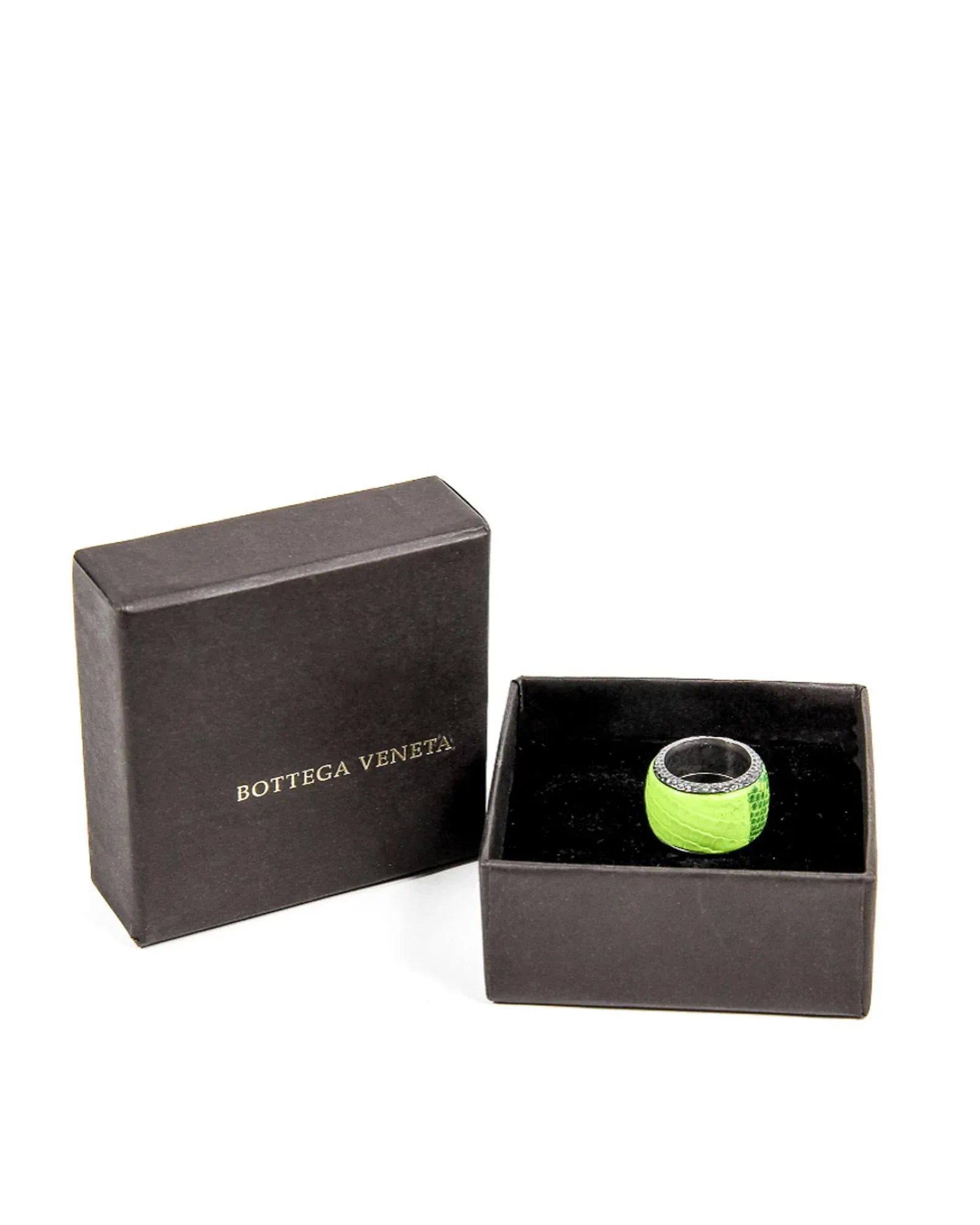 Bottega Veneta Bicolor Metal Ring - Zeiniez