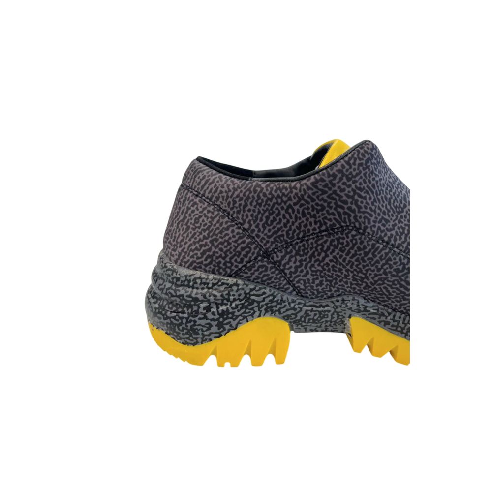 Borbonese Black Leather Women Sneaker